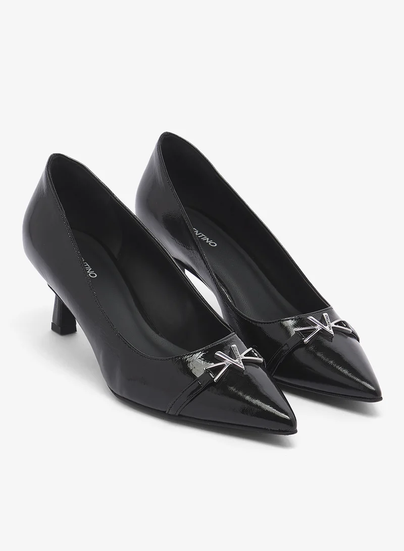 VALENTINO BY MARIO VALENTINO  Bow Detail Pointed toe mid heel Pums for Women | Best Price UAE